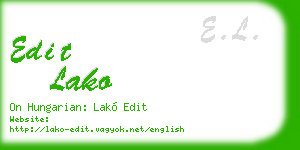 edit lako business card